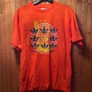 Adidas Men’s Tee Tshirt Orange Medium